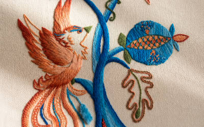 Alla Royal School of Needlework: dove ho imparato a progettare il ricamo